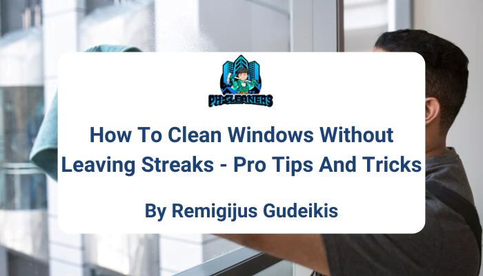 how to clean window