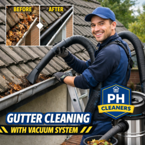 how to clean roof gutters
